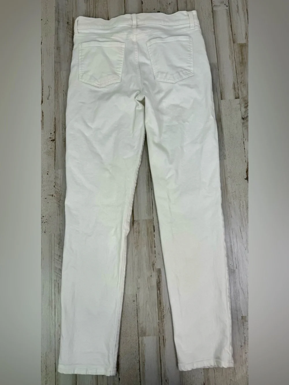 Gap Girlfriend Mid Rise Jean 27| 4T White Jeans - Picture 10 of 12